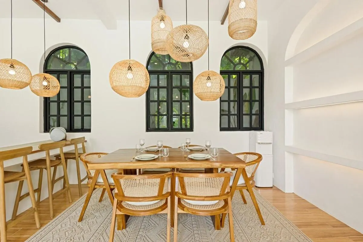 Mediterranean 2Br Villa Ellure Ember With Pool & Lush Garden Jimbaran  Indonesia