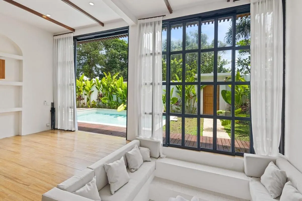 Mediterranean 2Br Villa Ellure Ember With Pool & Lush Garden Jimbaran